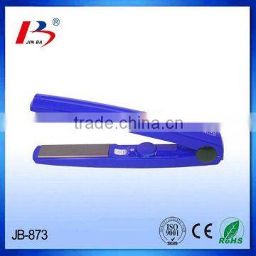 JB-873 fast heat up hair straightener with titanium plate