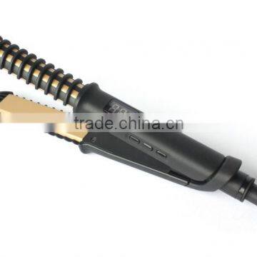2014 newest hair two in one curling and straightening hair iron