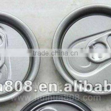 Ring Pull Type Aluminum Can Easy Open End / Soft Drink Can Lid Factory photo-2