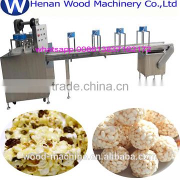 High Capacity Grain Swelled Candy Rice Bar Forming Cutting Machine 008613837162178