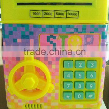 Wholesale Digital Safety Money Box With Coin and Paper Money Counter