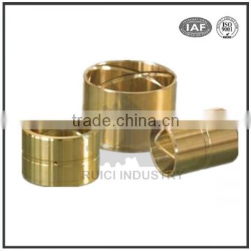 Dalian custom CNC precision turning brass bush/brass bushing