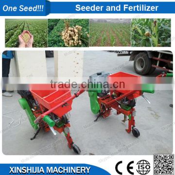 Small hand push corn sowing machine