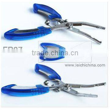 Bent nose stainless steel fishing cutting pliers