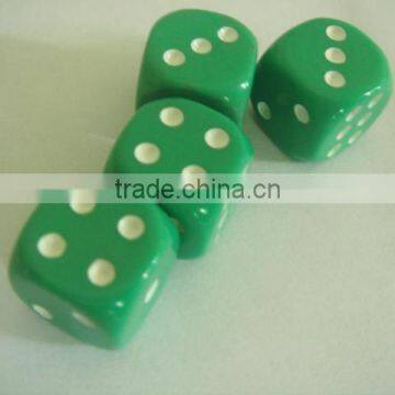 high quality 18MM opaque colorful dice