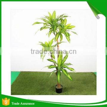 Real Touch Artificial Brazil Dracaena Decorative Silk Plant in Pot photo-4
