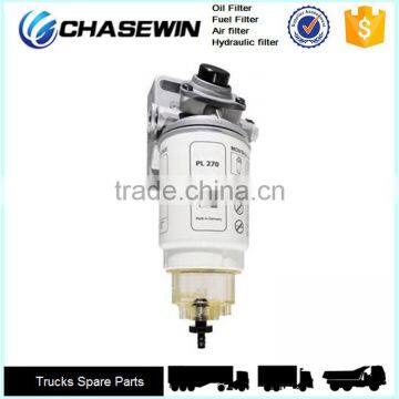 With Base And Heater Unit PL270 Truck Fuel Filter Assy