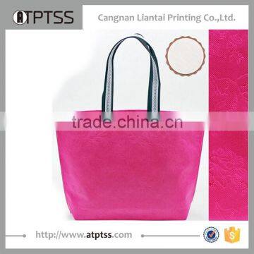 Hot Sale Ultrasonic Eco-friendly Cheap Easy Reusable Sublimation Shopping Bag photo-2