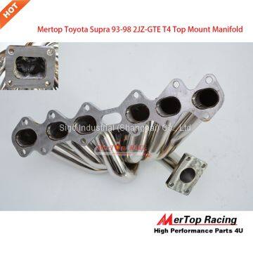 Mertop Race T4 Turbocharger Manifold For Toyota Supra JZA80 2JZ GTE 2JZDET 93-98 (Fits: Supra) photo-3