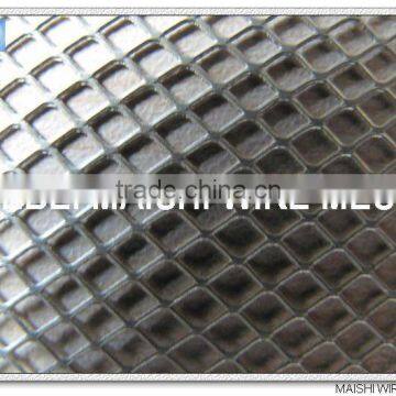 Metal expanded wire mesh window guard