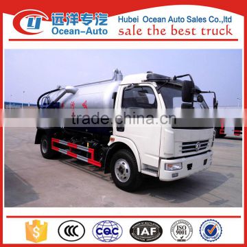 LHD ro RHD 6000l sewag vacuum tank truck for sale