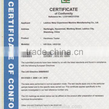 MODEL HR-150A ROCKWELL HARDNESS TESTER photo-5