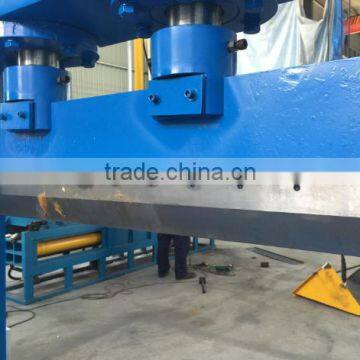 Hydraulic film roll cutter/ hydraulic plastic lump cutting machine/ vertical cutting machine