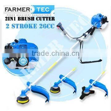 33CC 2 IN 1 GAS POWERED 2 STROKE BRUSH CUTTER GARDEN GRASS STRIMMER LINE TRIMMER WHIPPER SNIPPER TOOL