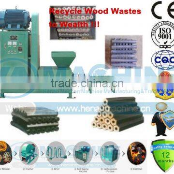 As to peanut shell charcoal briquette machine