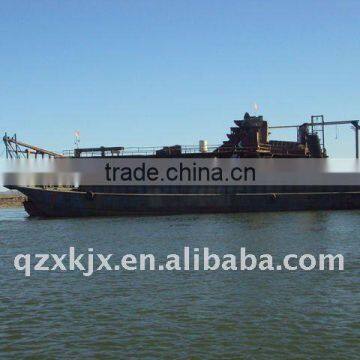 Bucket Chain Sand Gold Mining Dredger