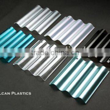 Co-Extruded Plastic Polycarbonate Corrugated Sheet (Valuview Opal MINI) photo-2