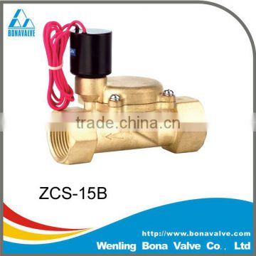 BONA 1/2",2/2 way Water Brass Latching Solenoid Valves