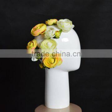 Fiberglass Egghead Female Mannequin for Hat or Decoration Or Art Display