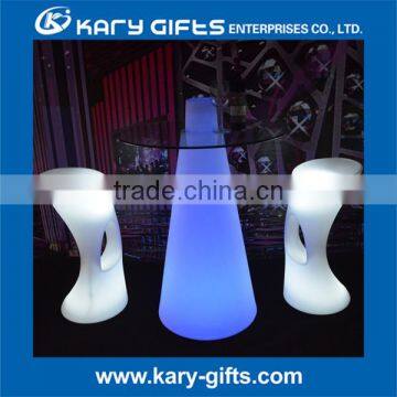 Rechargeable Illuminated Led Event Furniture Led Table Led Cube Table photo-3
