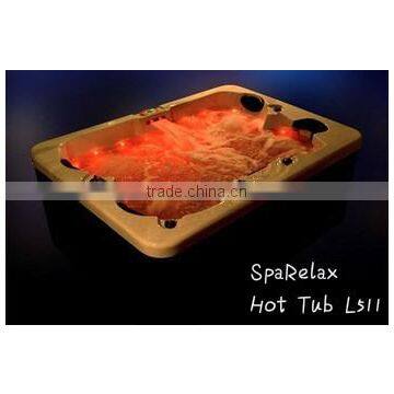 3 Persons Outdoor Acrylic Whirlpools Spa Hot Tub