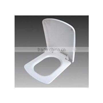 UIC-PP5060 Round/ Enlongated PP Toilet Seat Cover Soft Close, Soft Slow Close White Toilet Seat, PolyPropylene Toilet Seat photo-2