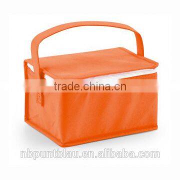 6 Cans Non-woven Foldable Cooler Bag With Handle for Promtional photo-4