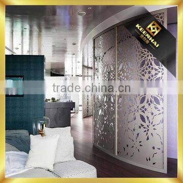 Customized Decorative Metal Room Divider Screen