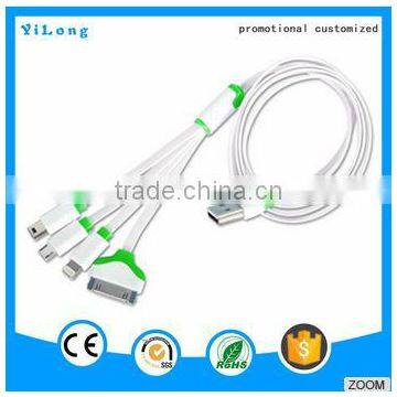Hot Selling Multiple Usb Data Cable Multi Function Charger Cable photo-4