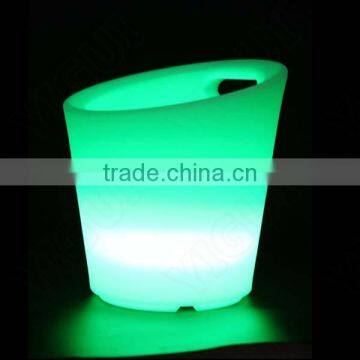 Plastic RGB Light Ice Bucket-for 5 or 6 Bottles photo-5
