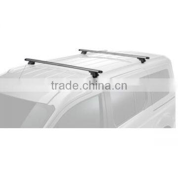 Car Cross Bar for Roof Rack Railing Pair Aluminium photo-5