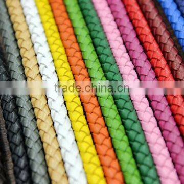 2016 Handmade Weave Real Leather 5mm Long Lanyard / Real Leather Rope photo-2