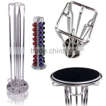 40 Rotating Nespresso Coffee Capsule Pod Holder Rack Tower Stand Gift photo-2