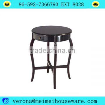 home furniture round coffee table with drawer round side