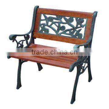 Garden Bench, Cast Alum Legs, Plastic Wood Bench photo-4