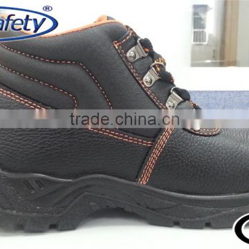 NMSAFETY new design buffalo leather safety shoes steel toe cap for workers