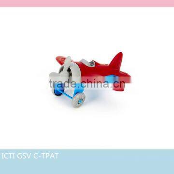 hot new christmas gift for kids plastic airplane toy from dongguan city