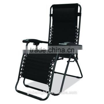 Metal Folding Zero Gravity Chair Camping Bed Beach Chair photo-2