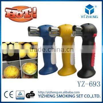 Kitchen Craft Gas Blowtorch Chefs Cooking Kitchen Blow Torch Gadgets 1300'C Windproof Smoking Cigarette YZ-693