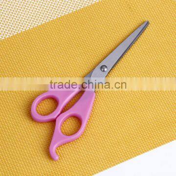 AOY15 Plastic Handle Hair Scissors Set, Easy Carry Safty Hair Cutting Scissors With Comb photo-4