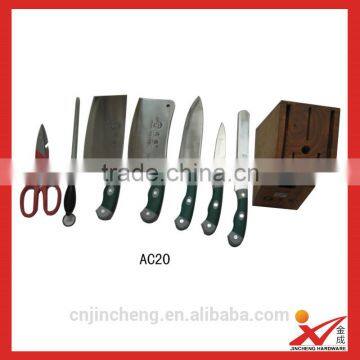 popular 1 set kitchen knife 7 pieces AC20