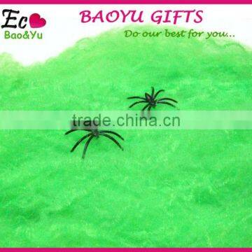 Halloween Party Decorations Cobweb With Spiders photo-3