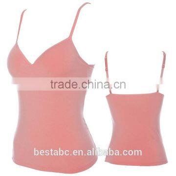 Newest Women Soft Molded Cup Padded Athletic Vest Sports Yoga Stretch Gym Fitness Vest photo-6