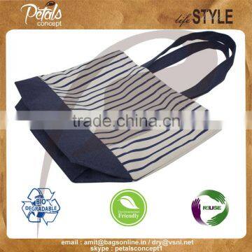 Comfort Handle Canvas Tote Bag From India photo-4