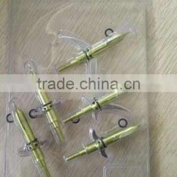 Archery Olive Green Arrow Broadheads,arrowheads for Hunting photo-4