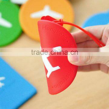 Wholesale Cute Cartoon PVC Soft Silicone Bag Tag Luggage Tag photo-2