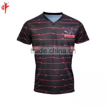 Sublimation Polo Shirt,mens Black T-shirt Printing photo-2