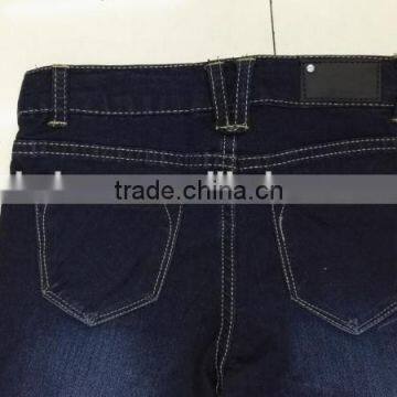 Yiwu Stocks Lots Girl's Fashion High Quality Tight Jeans photo-4