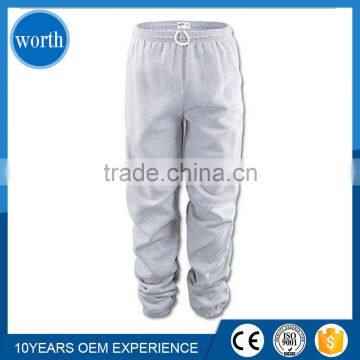 100% Polyester Tapered Sweat Pants In Bulk Production