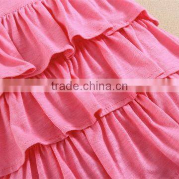 Plain Latest Summer Design 100% Cotton Top Quality Fashion Romper Dress photo-2